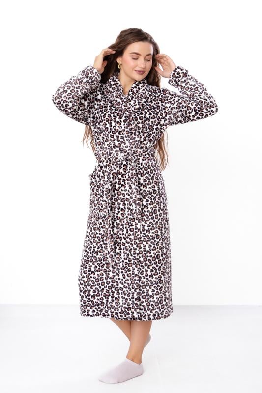 Халат жіночий Носи Своє р. 60 Леопардовий принт (8577-035)