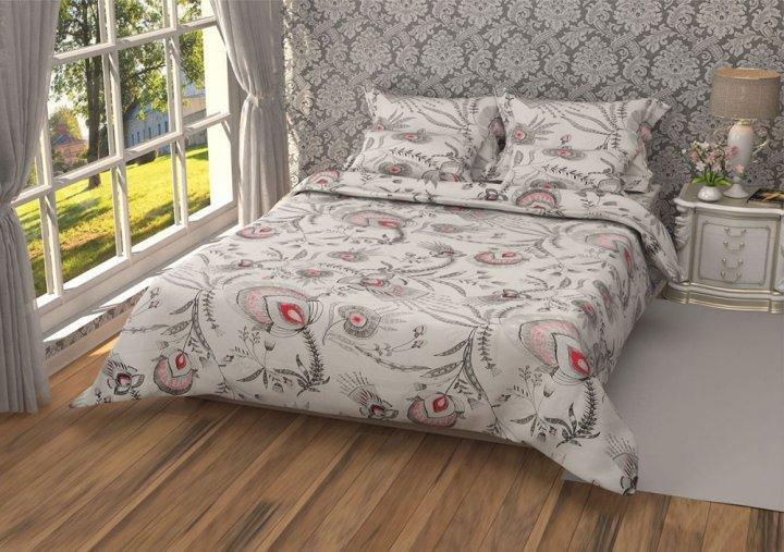 Покрывало стеганое Аист П-872 полиэстер 200х220 евро (18693)