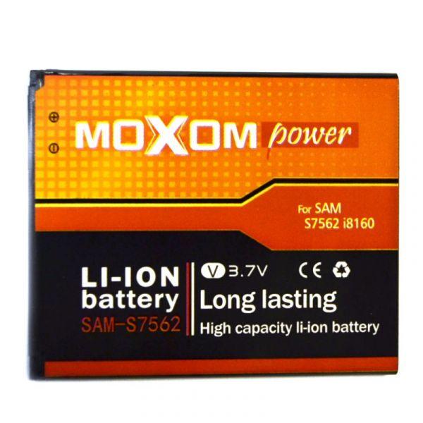 Акумуляторна батарея Moxom для Samsung Galaxy Ace 2/Exhibit/I8160/S7562/T599 S7562 1500 mAh - фото 1