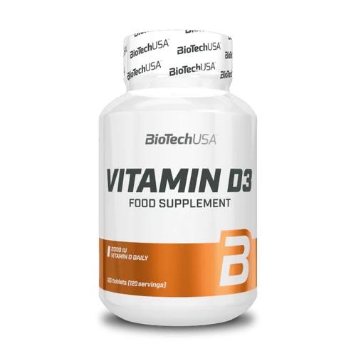 Витамин D для спорта BioTechUSA Vitamin D3 120 Tabs