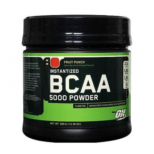 Аминокислоты Optimum Nutrition BCAA 5000 Powder 380 г Фруктовый пунш