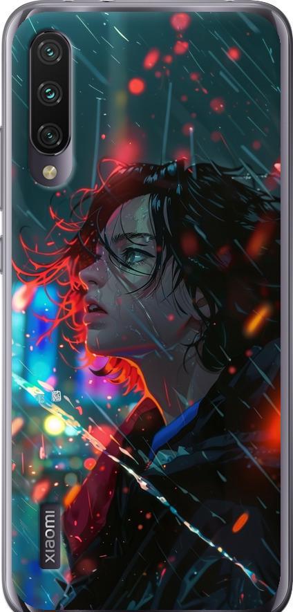 Чехол на Xiaomi Mi A3 Ночные огни (6096u-1737-42517)