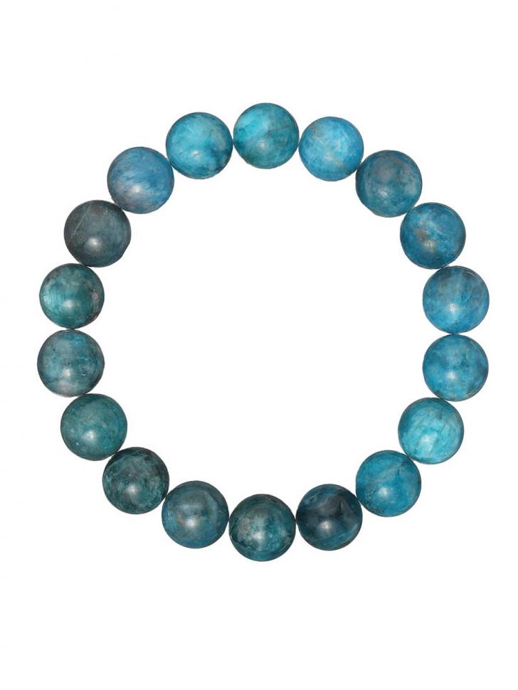 Браслет из натурального камня апатит (4655)