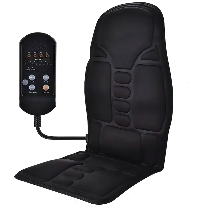 Масажна накидка з підігрівом Massage Cushion JB-100B 12/220V з пультом (22060829)