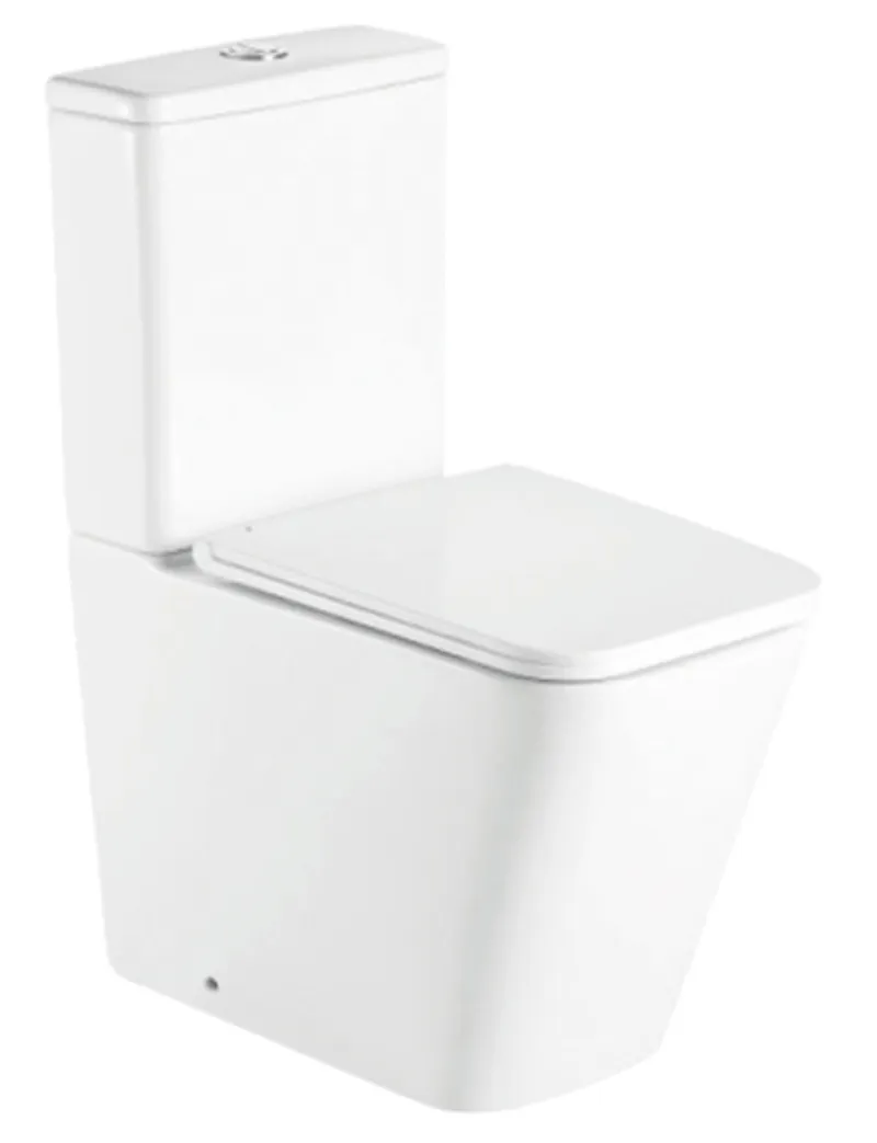 Унитаз-компакт MIXXUS Premium Quadro-0402-R система смыва Rimless 675x390x855 мм (MP6458)