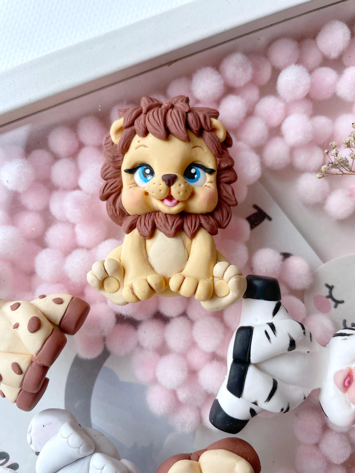 Силиконовый молд Лев 2д (9176) Силиконовый молд Лев 2д (9176)