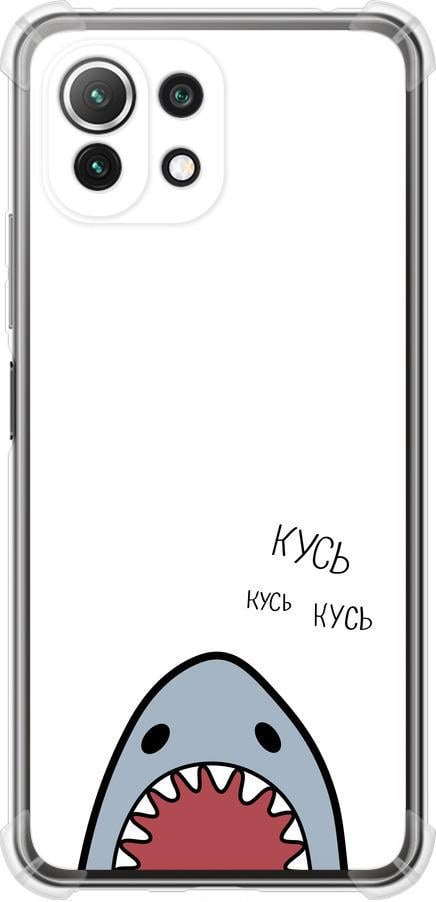 Чехол на Xiaomi Mi 11 Lite Акула (4870sp-2281-42517)