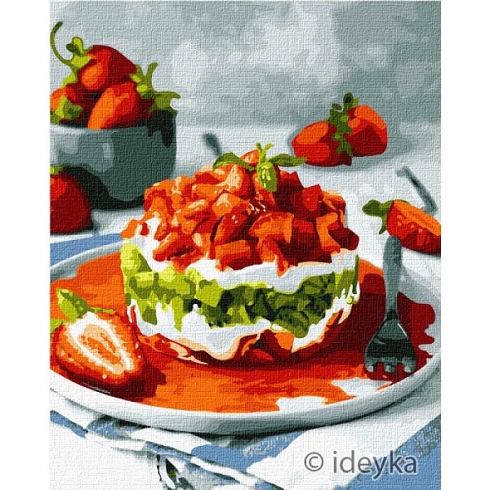 Набір для розпису номерів Солодке поєднання KHO5613 40x50 см (RLT22114)