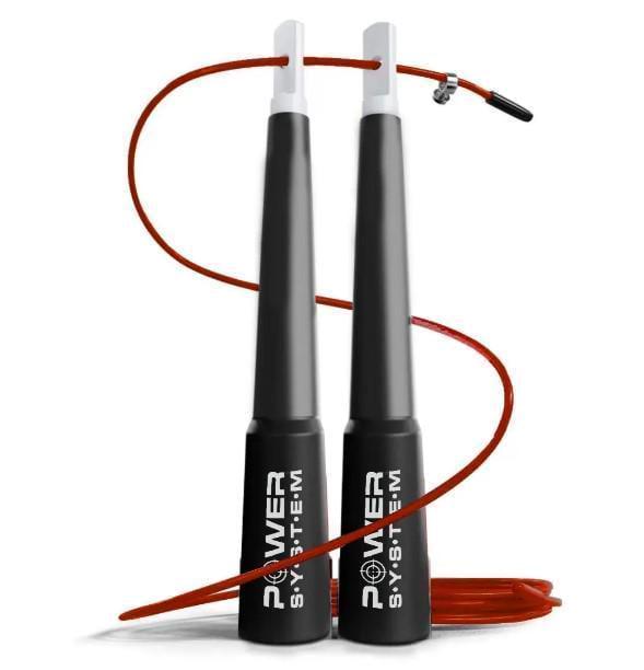 Скакалка скоростная Power System PS-4033 Crossfit Jump Rope 2,8 м Red (PS-4033_Black-Red) Скакалка скоростная Power System PS-4033 Crossfit Jump Rope 2,8 м Red (PS-4033_Black-Red)