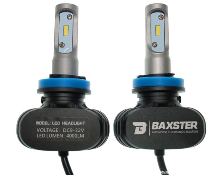 Лампы Baxster LED S1 H8-H11 5000K 4000Lm 2 шт.