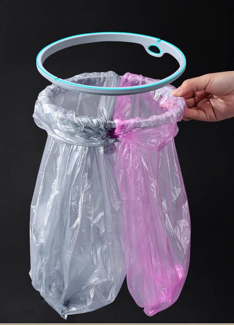 Відро для сміття сенсорне JAH Waterproof кругле 8 л Сірий - фото 5