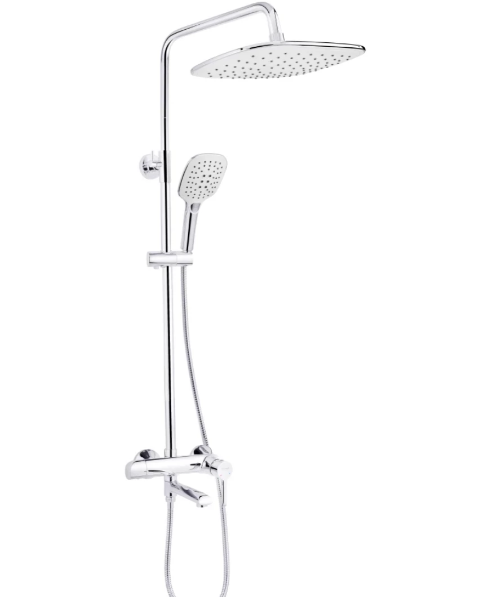 Система душевая Kroner KRP Essen для ванны Хром (С063)