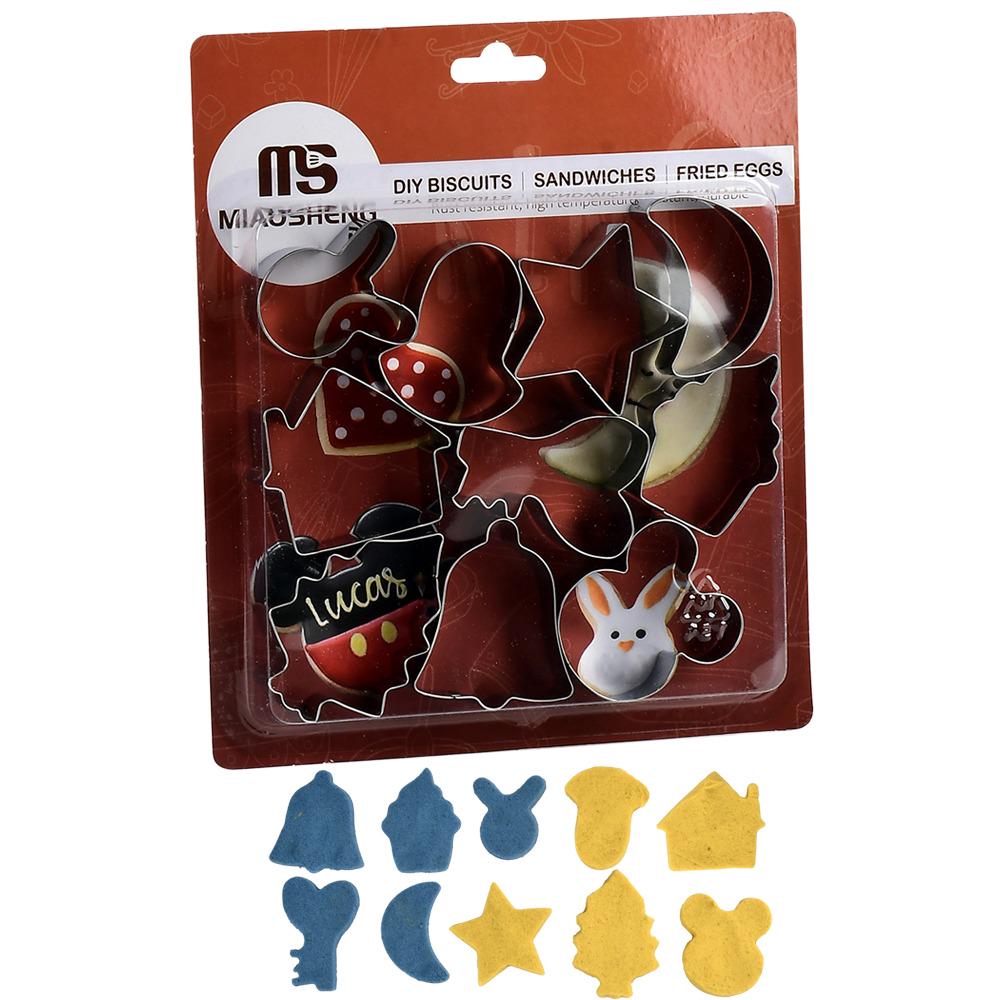 Формочки фигурные для печенья R97582 Creative 10 шт. 16,5х24 см (2200000378316)