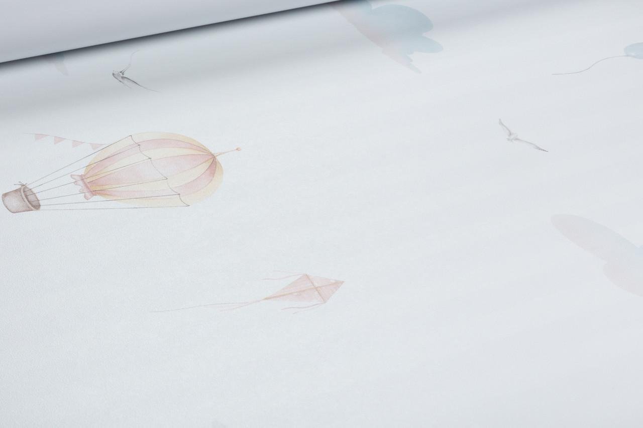 Шпалери флізелінові RASCH Kids World 2 302622 Декор вініл гарячого тиснення 0,53х10,05 м Сірий