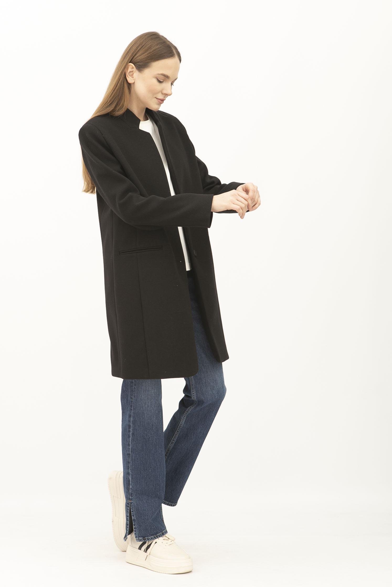 Пальто Lesia Клєра 02 р. 50 Чорний (144730000) - фото 2