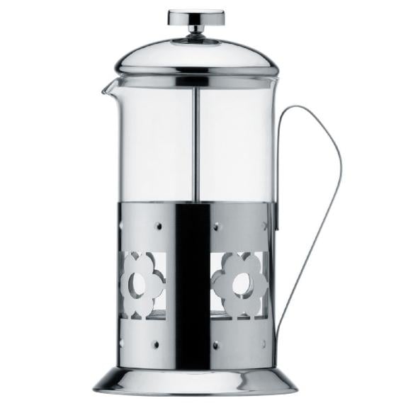 Чайник заварювальний Lora NG9 френч-прес 600 мл скло/нержавіюча сталь