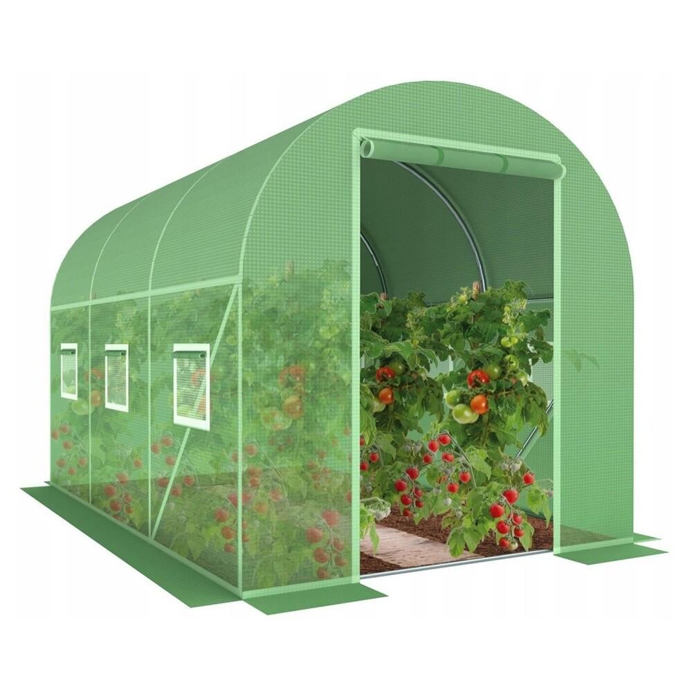 Теплиця арочна для дачі Bonro з армованим чохлом 6 м2 (24039615)