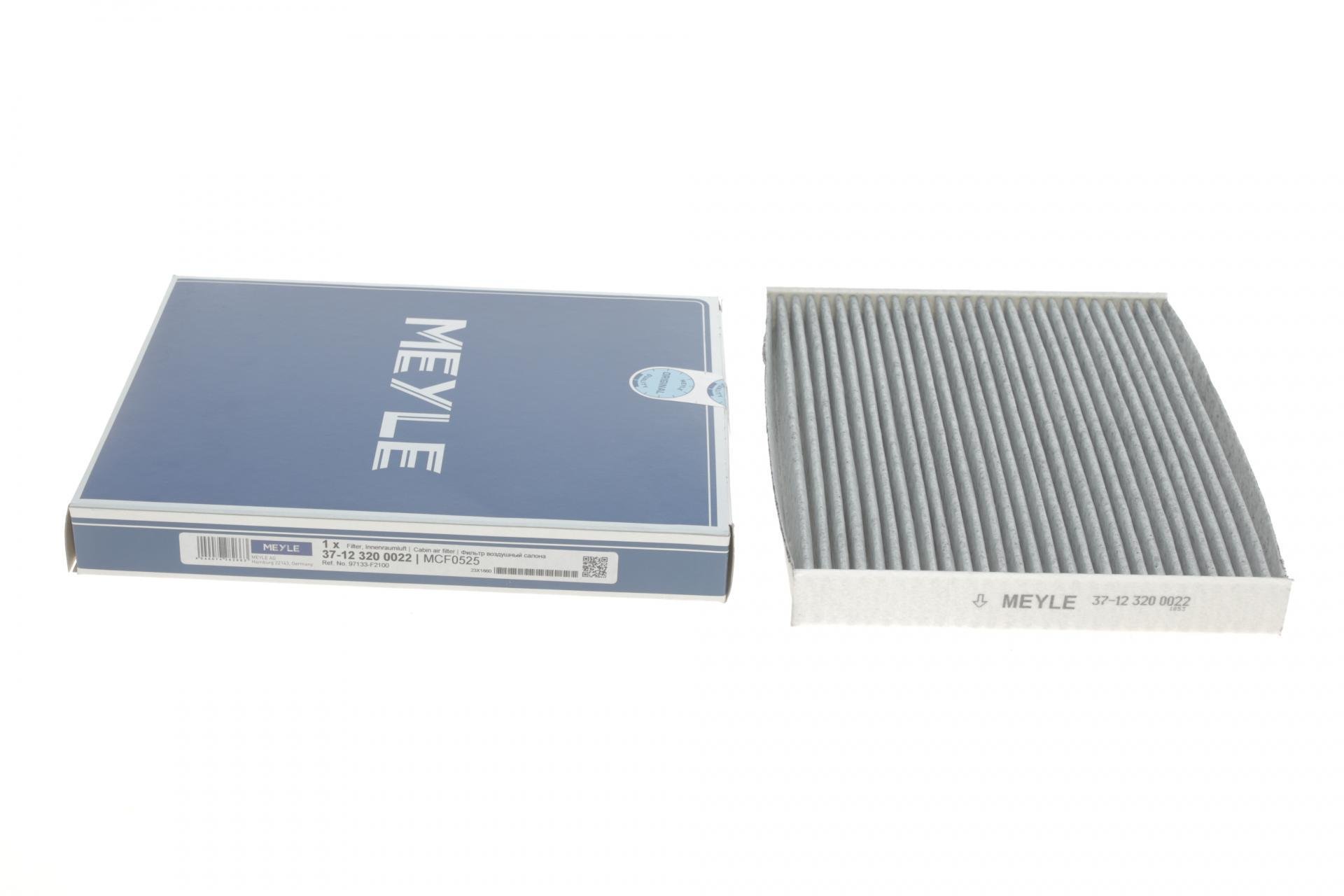 Фильтр салона Meyle для Hyundai Tucson/I30/Kia Sportage 15- угольный 37-12 (320 0022)