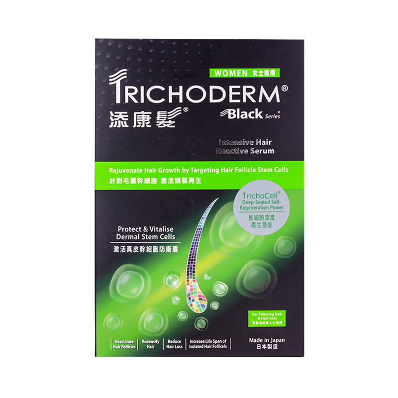 Сироватка стимулююча для жінок Black Women Intensive Serum Trichoderm 10 шт. по 7 мл