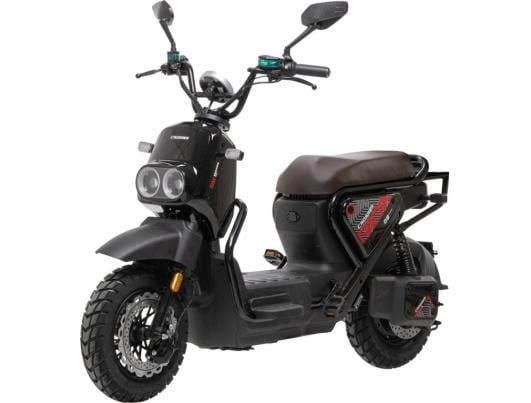 Електроскутер двомісний Crosser CR4 Pro 1200W 76,8V/30Ah Чорний