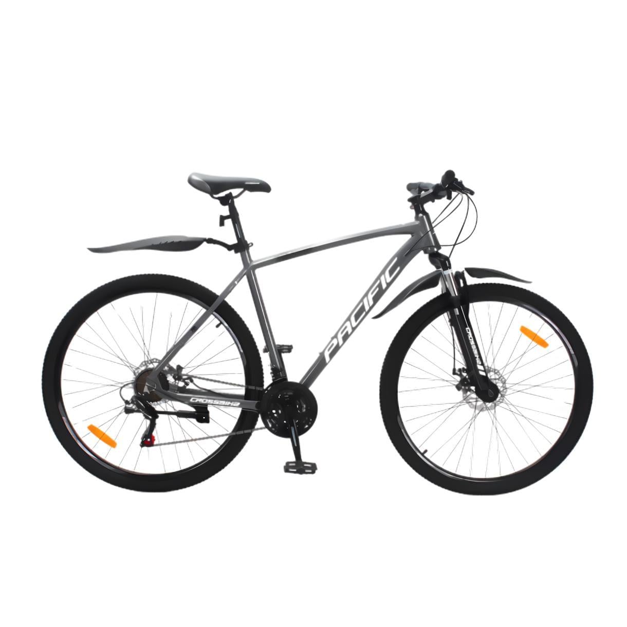 Велосипед Crossbike Pacific 2025 29" 21" Сірий (293)