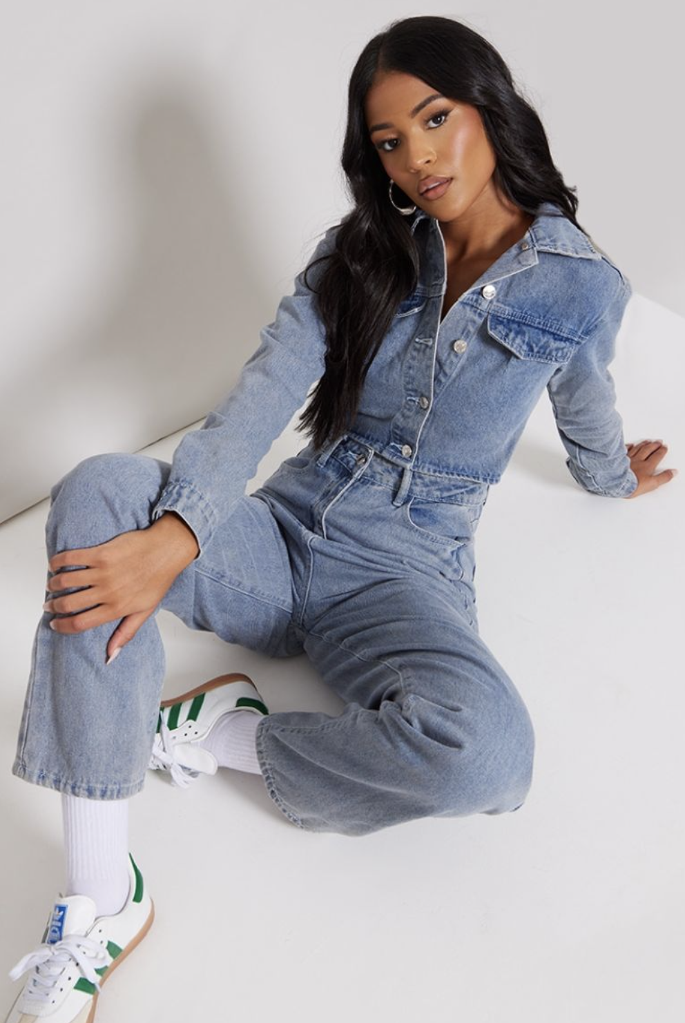 Комбинезон Pretty Little Thing CNF6749 р. 40 Голубой - фото 4 Комбинезон Pretty Little Thing CNF6749 р. 40 Голубой - фото 4