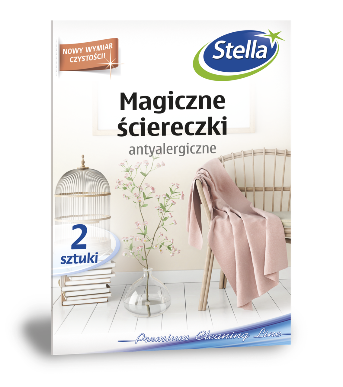 Губка Stella Магічна 3D 2 шт. Губка Stella Магічна 3D 2 шт.