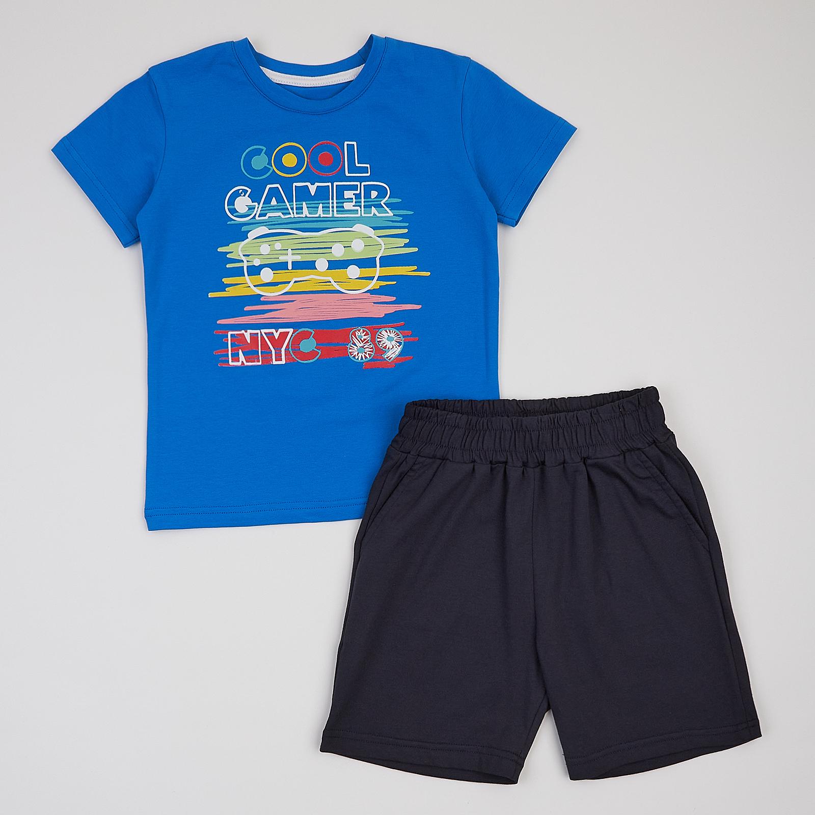 Комплект дитячий ЛяЛя з футболки та шорт 128 см (К3СК140)