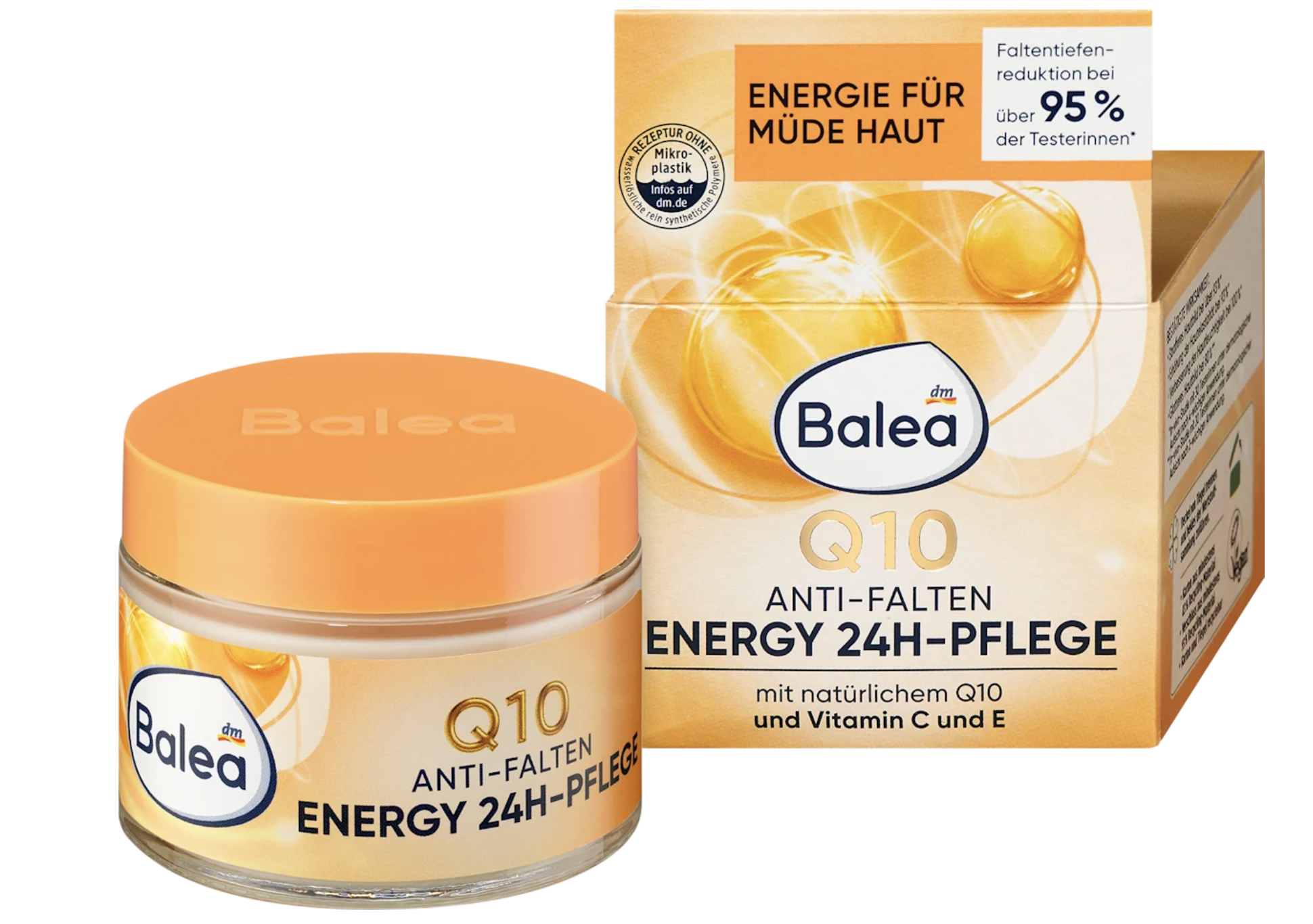 Крем для обличчя Balea Q10 Anti-Wrinkle Energy 24H 50 мл (4066447713428)