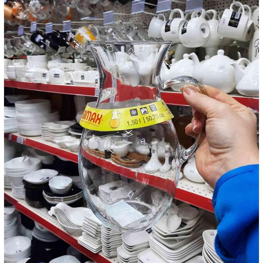 Глечик Simax Classic s20010 скляний 1,5 л (1400471127) - фото 2 Глечик Simax Classic s20010 скляний 1,5 л (1400471127) - фото 2