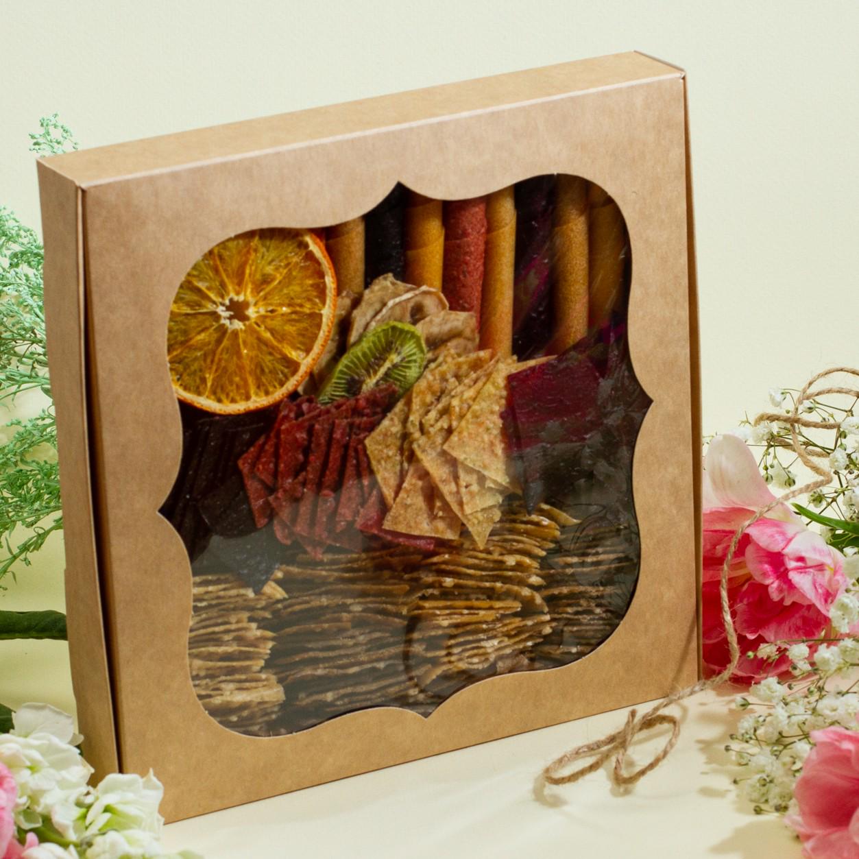 Набір пастили подарунковий Асорті крафт 450 г (FS-05005/5) Набір пастили подарунковий Асорті крафт 450 г (FS-05005/5)