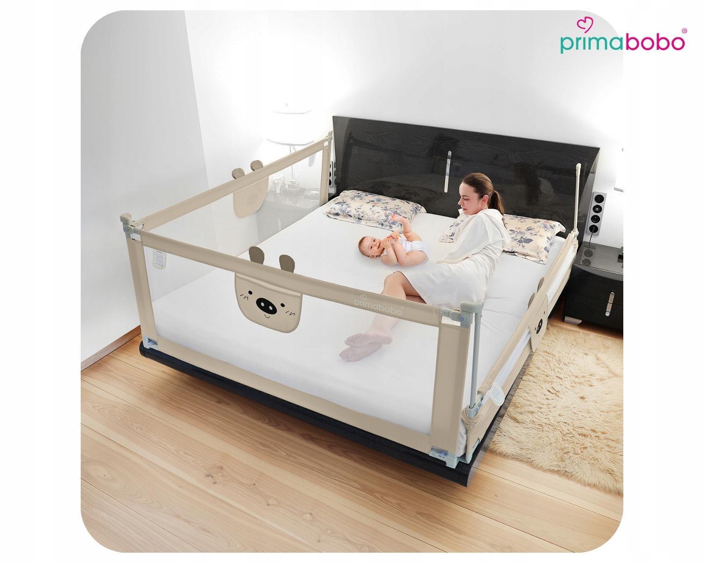 Бортик для кровати Primabobo Bear 160 см (BM01_BE 160) - фото 3 Бортик для кровати Primabobo Bear 160 см (BM01_BE 160) - фото 3