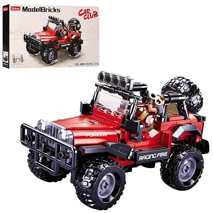 Конструктор Sluban Джип (M38-B0816)