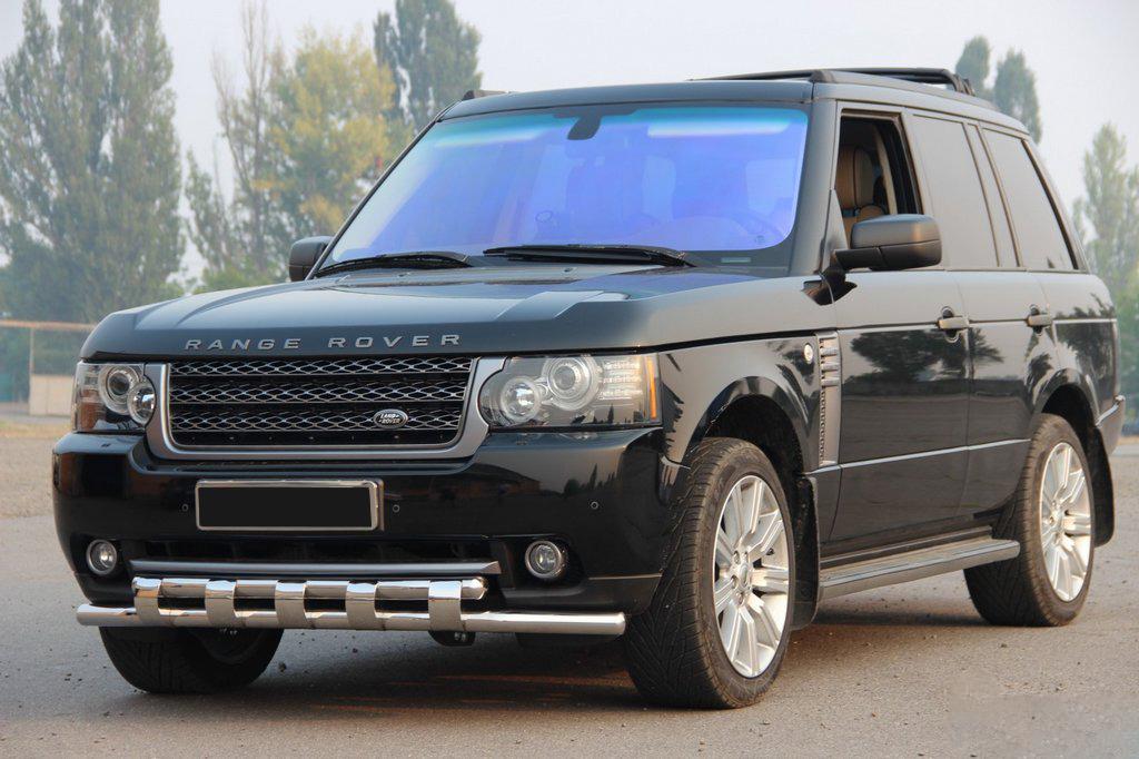 Передняя дуга ST015 CAN для Range Rover III L322 2002-2012 гг. нержавеющая сталь Хром