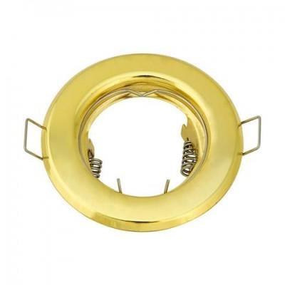 Світильник точковий врізний HOROZ ELECTRIC KAMELYA Золотий