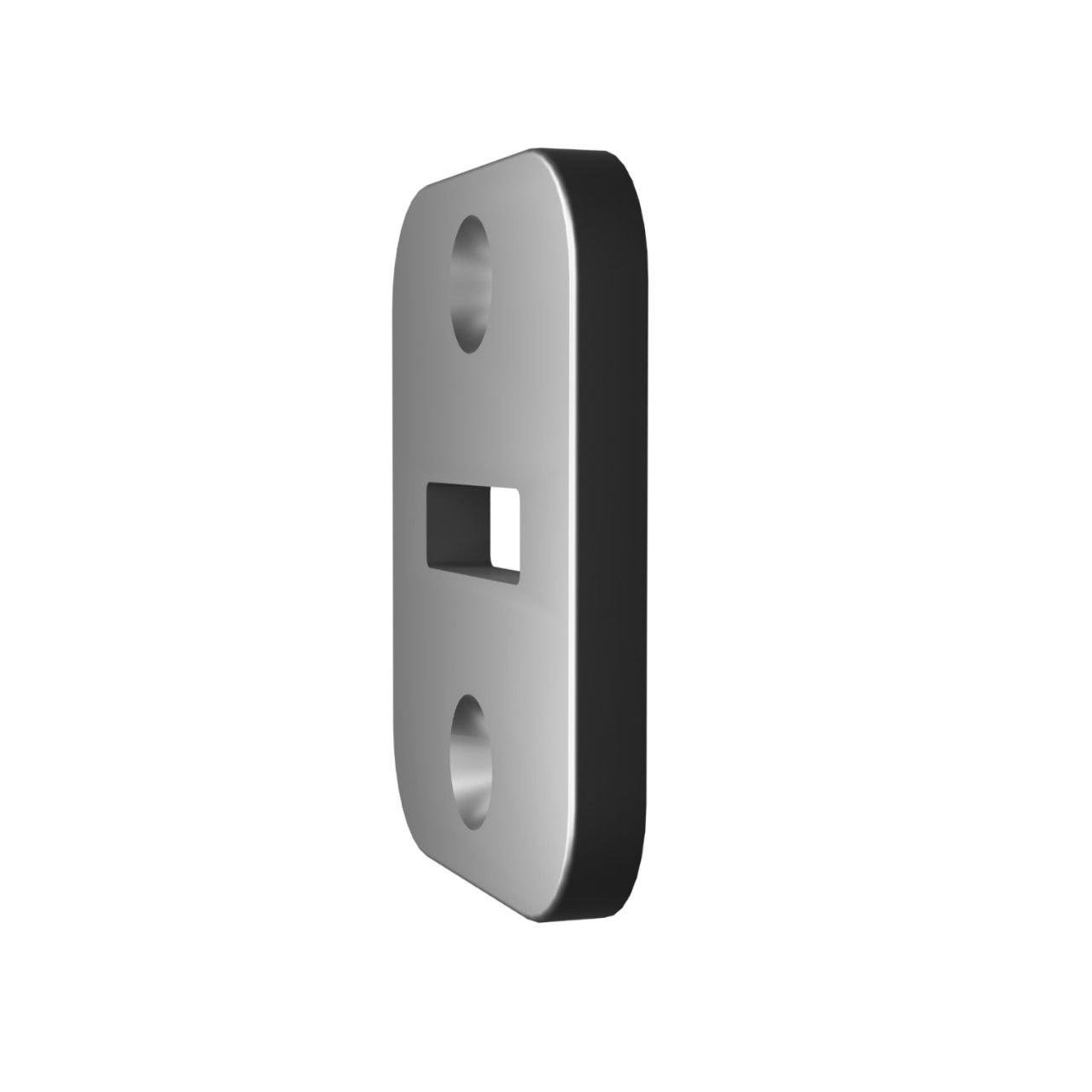 Накладка замка приварная защитная 60х50 толщина 6 мм стальная (1821852174/К0213) - фото 2 Накладка замка приварная защитная 60х50 толщина 6 мм стальная (1821852174/К0213) - фото 2