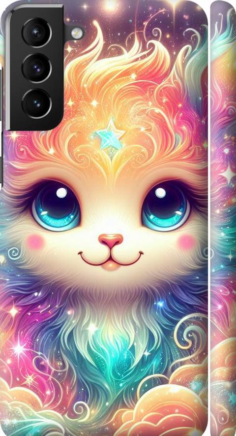 Чехол на Samsung Galaxy S21 Plus Сказочный котенок (5813m-2115-42517)