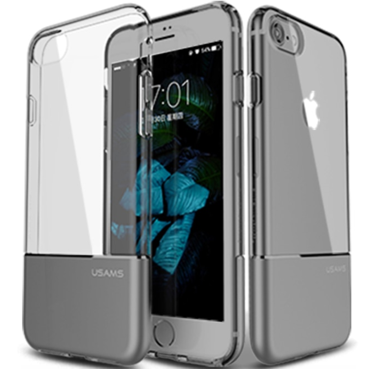 Чехол накладка Usams Ease Joy for iPhone 7/8/SE, Space Gray