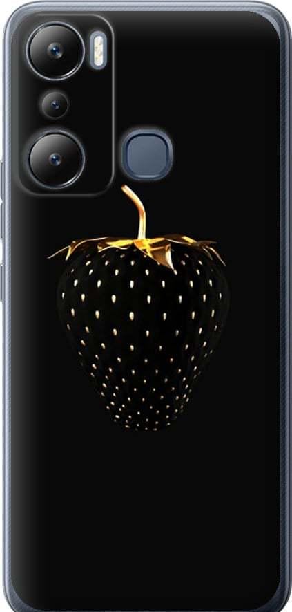 Чехол на Infinix Hot 20i Черная клубника (3585u-2964-42517)