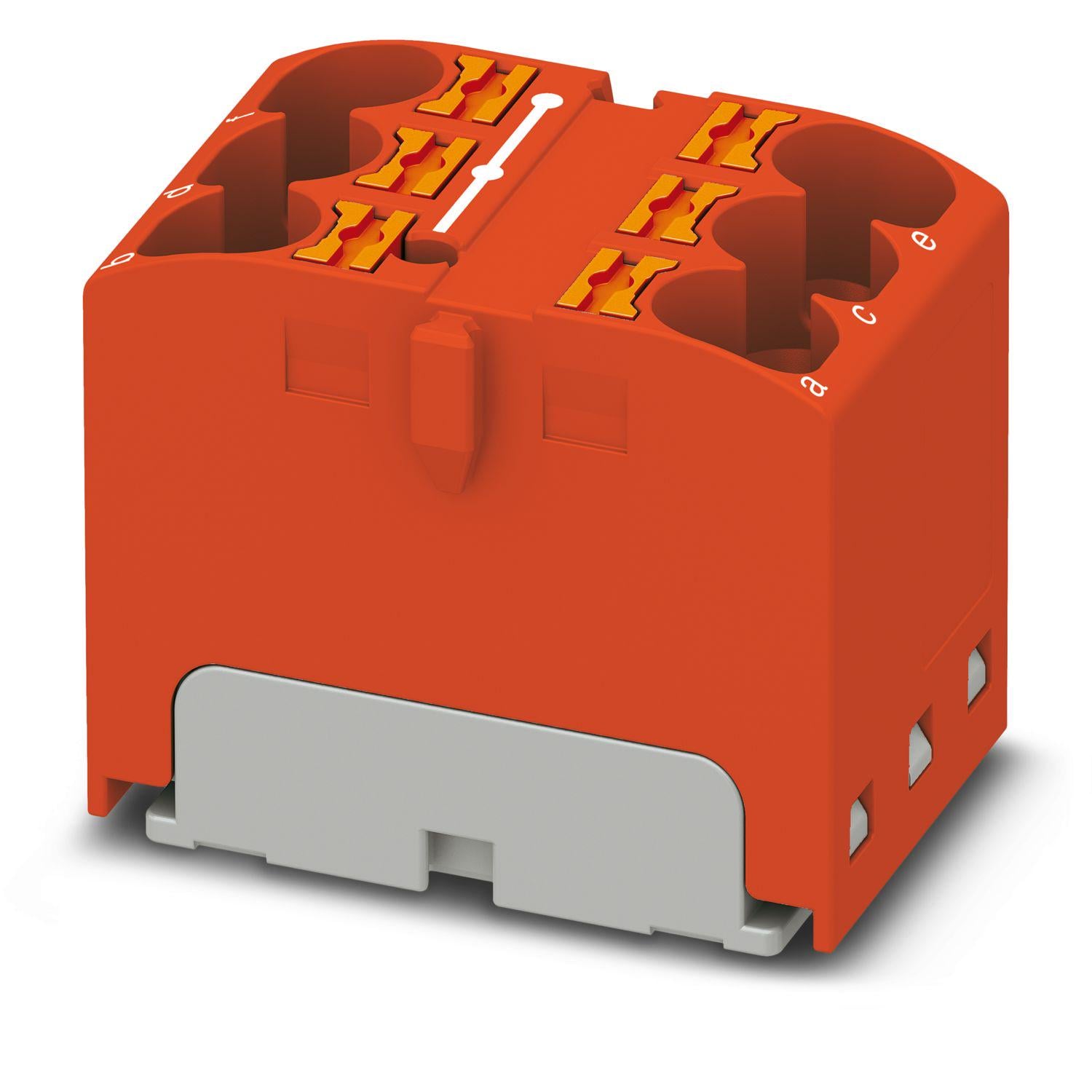 Распределительный блок Phoenix Contact PTFIX 6X4 RD 450В 32A Push-in Красный (3273794)