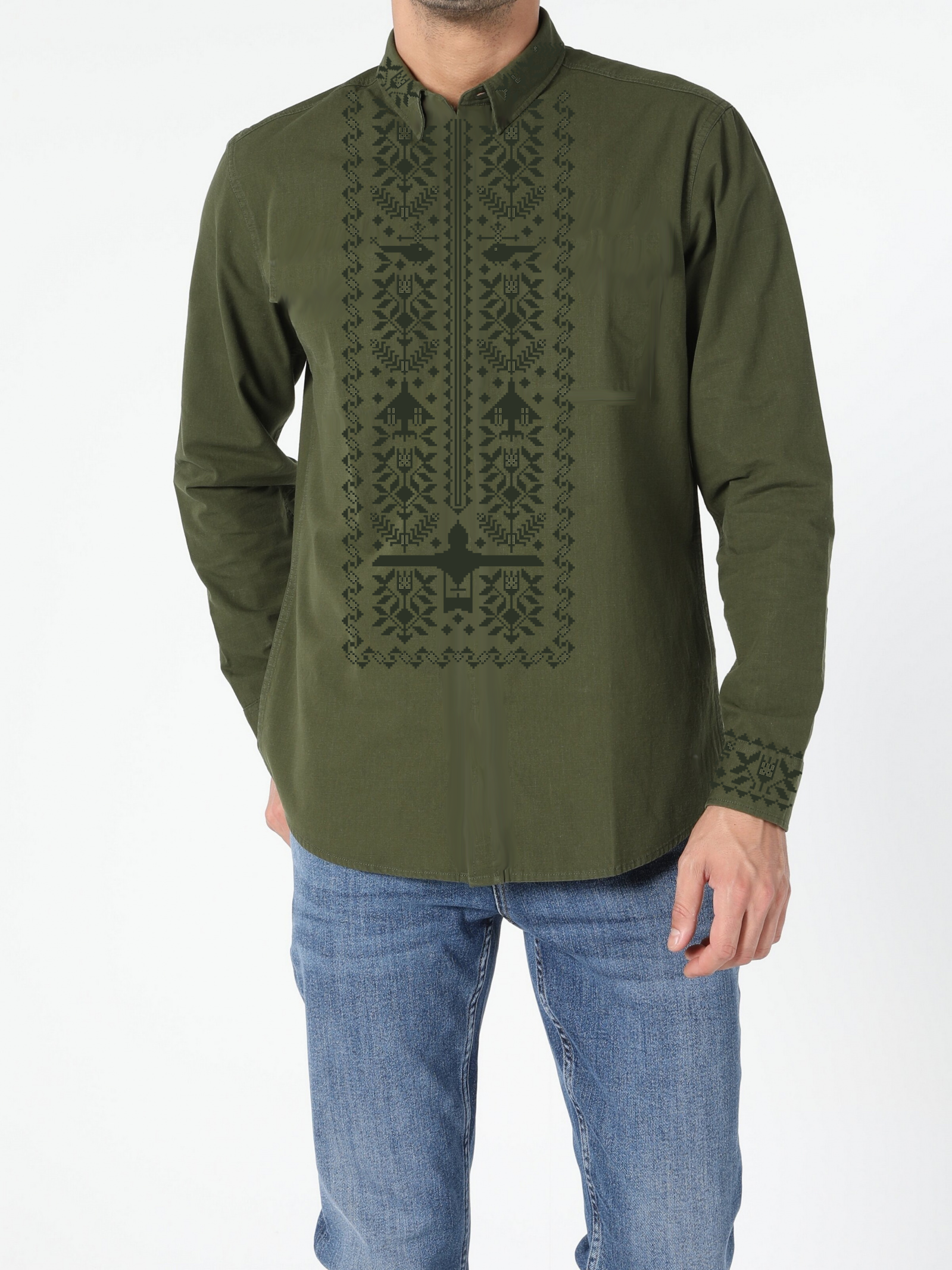 Заготовка для вышивки нитями/бисером домотканое полотно (СЧД-472)