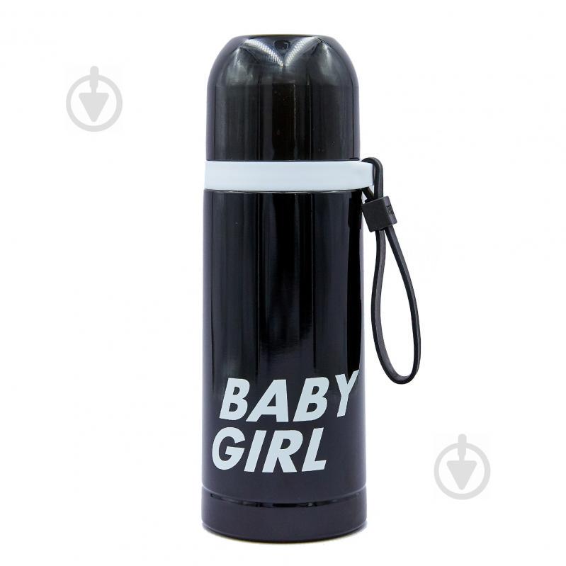 Термос стальной Zelart 350ml LD-BW8033S Черный