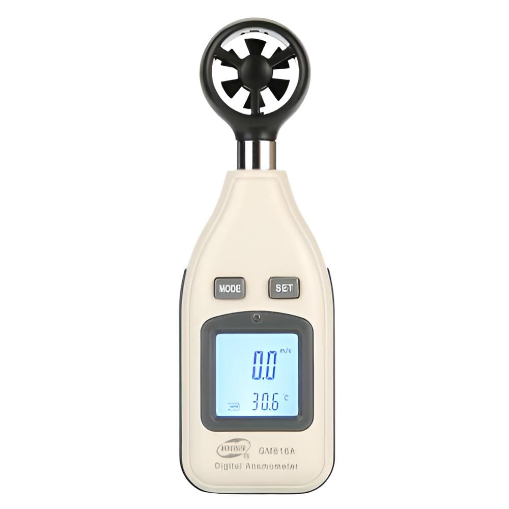 Анемометр с подсветкой BENETECH GM816A 0.1-30м/с Белый (147-112-GM816A) Анемометр с подсветкой BENETECH GM816A 0.1-30м/с Белый (147-112-GM816A)