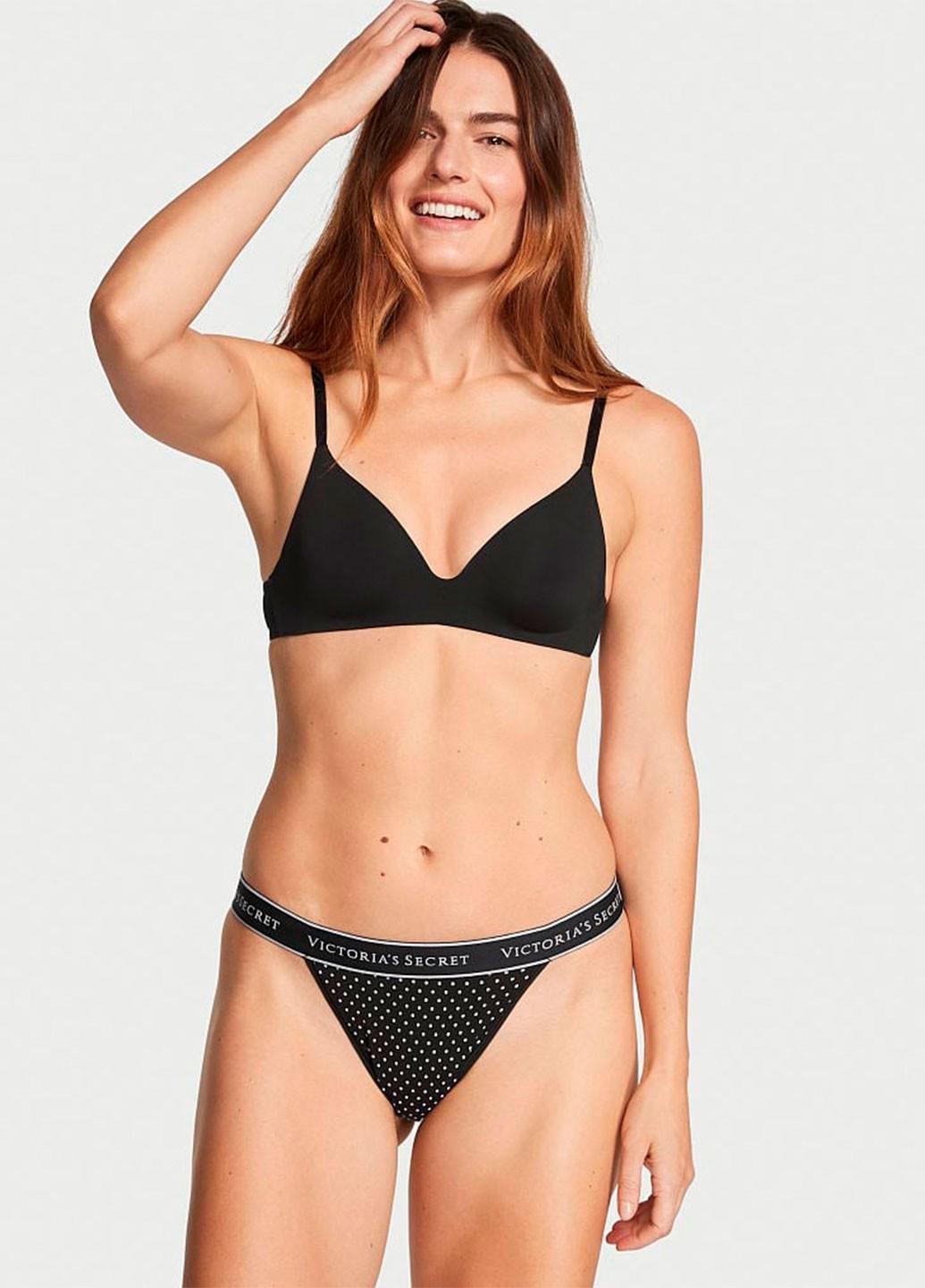 Женские трусы Victoria's Secret 1440000168275QAYM M Черный (65150506)