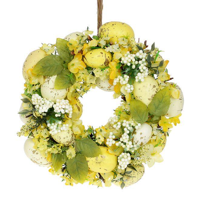 Декорация пасхальная Flora Венок Пасхальный 24 см (42034) Декорация пасхальная Flora Венок Пасхальный 24 см (42034)