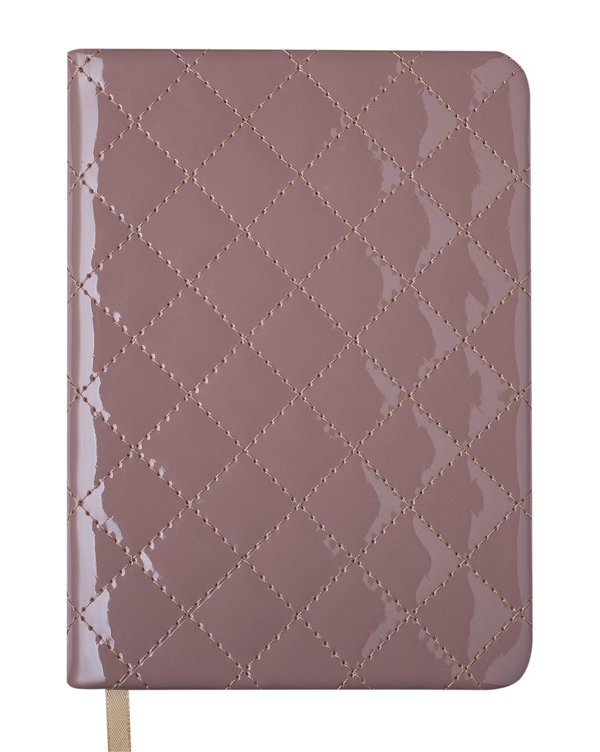 Ежедневник недатированный Buromax DONNA A6 288 страниц Коричневый (BM.2616-32)