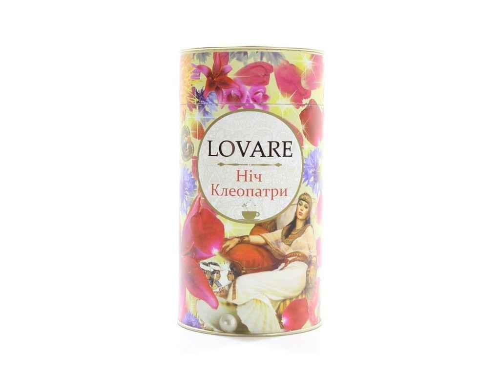 Чай фасованный зеленый Lovare Ночь Клеопатры тубус 80 г (214488)