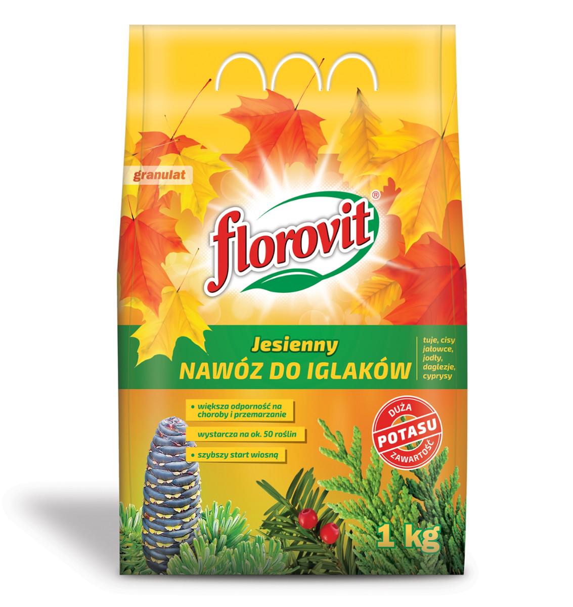 Удобрение для хвойных осеннее Florovit 1 кг (11642973)