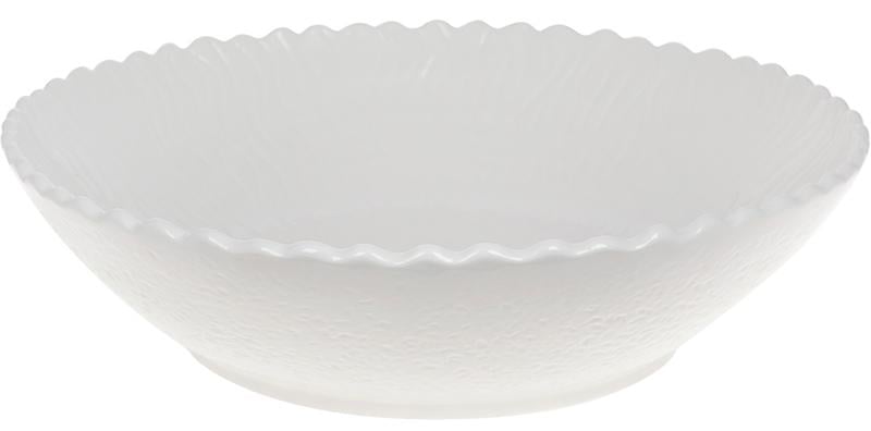 Салатник фарфоровый White City Линии Ø 30,5 см Белый (BD-988-240)