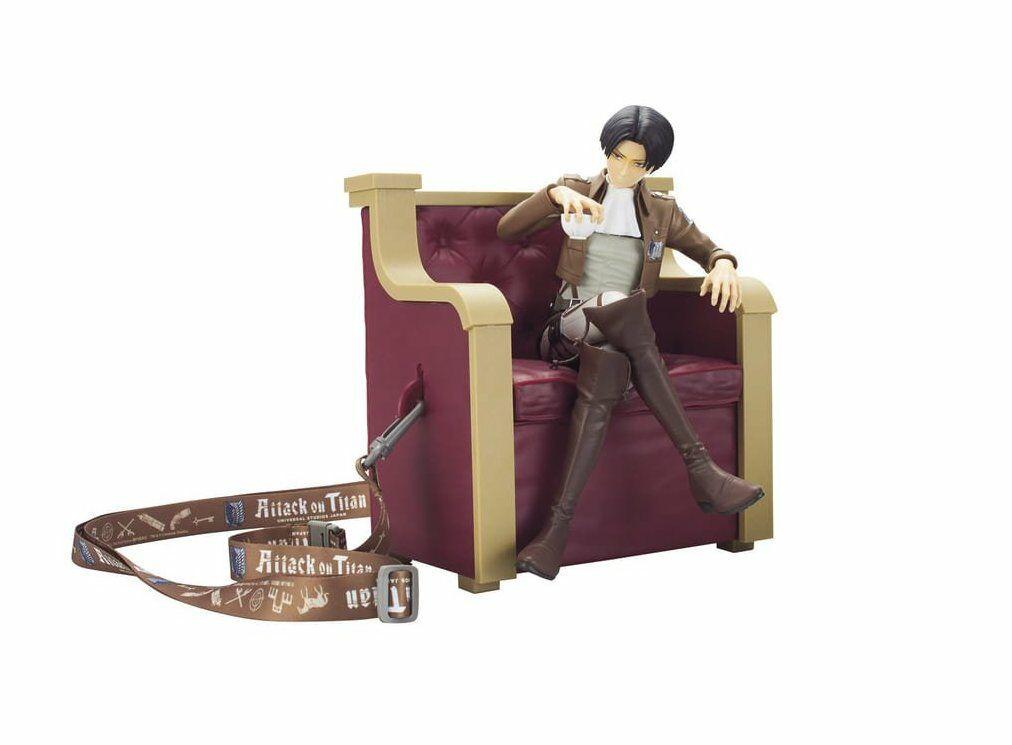 Фигурка для геймеров-сумка Universal Studios Attack on Titan Levi 23 см (US AoT L 23)